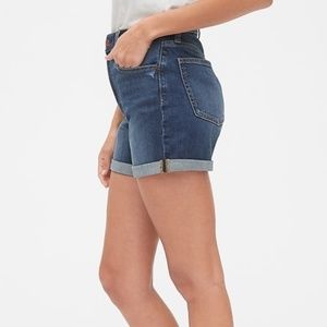 Gap High Rise Curvy Denim Shorts